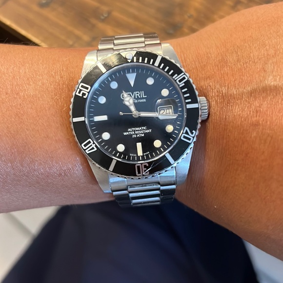 Other - Wallstreet Automatic Black Dial Men's Watch